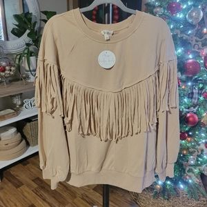 BiBi Fringe Sweatshirt